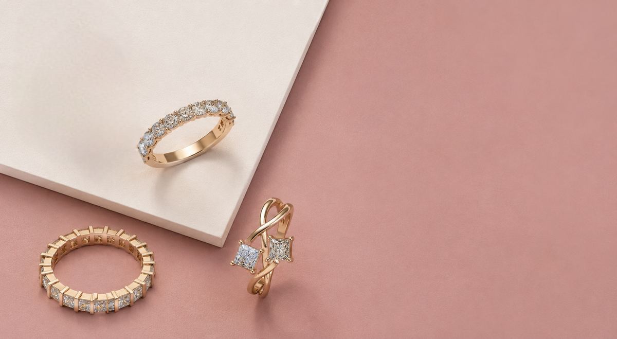 Silver With Rose Gold Rings: How To Wear Two Finishes Together