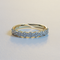 AVA VALORA - 925 Sterling Silver Adjustable Pavé Eternity Ring for Women – Gold, Silver & Rose Gold Finish